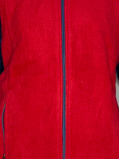 Vintage Columbia Sportswear Company Red Fleece Jacket
