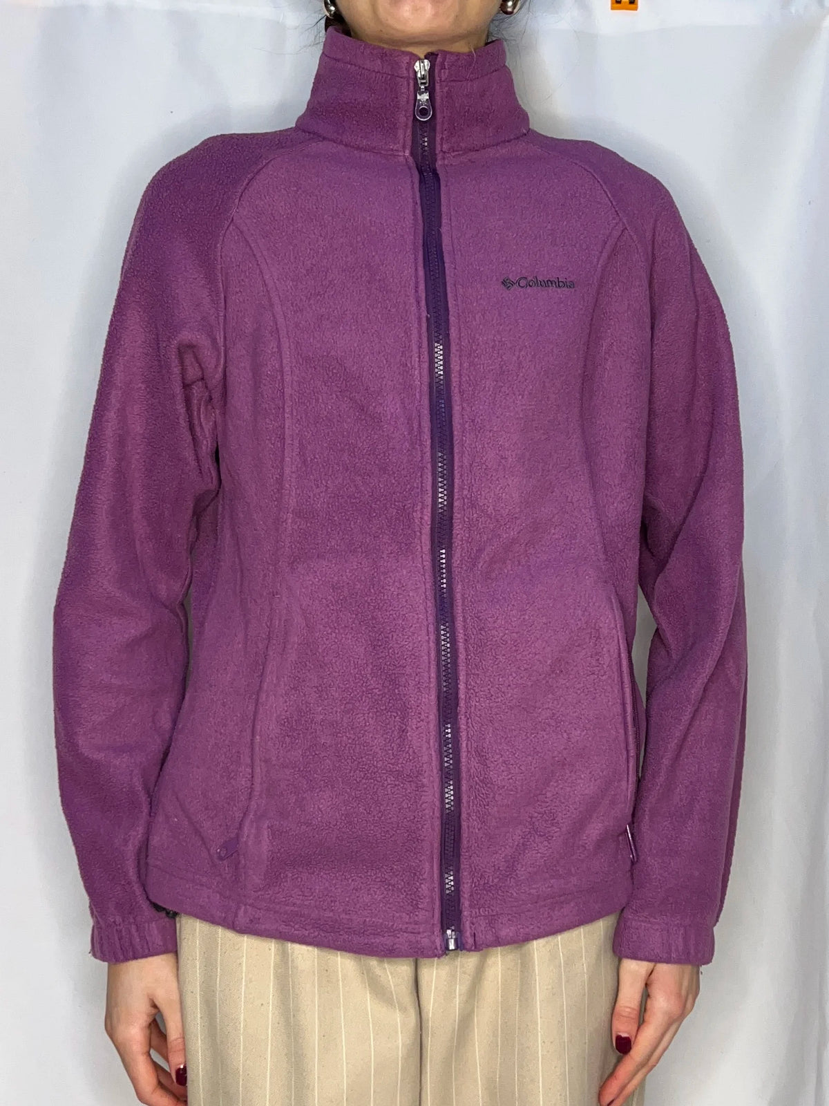 Vintage Columbia Purple Fleece Jacket