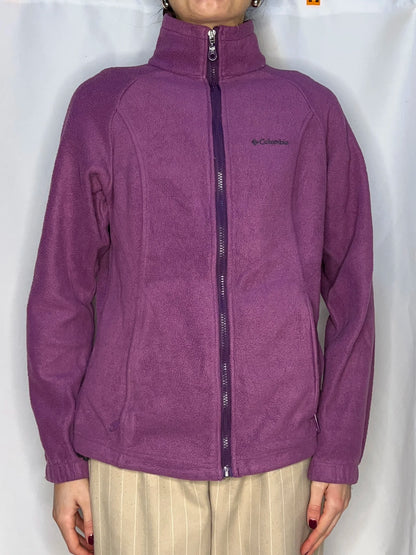 Vintage Columbia Purple Fleece Jacket