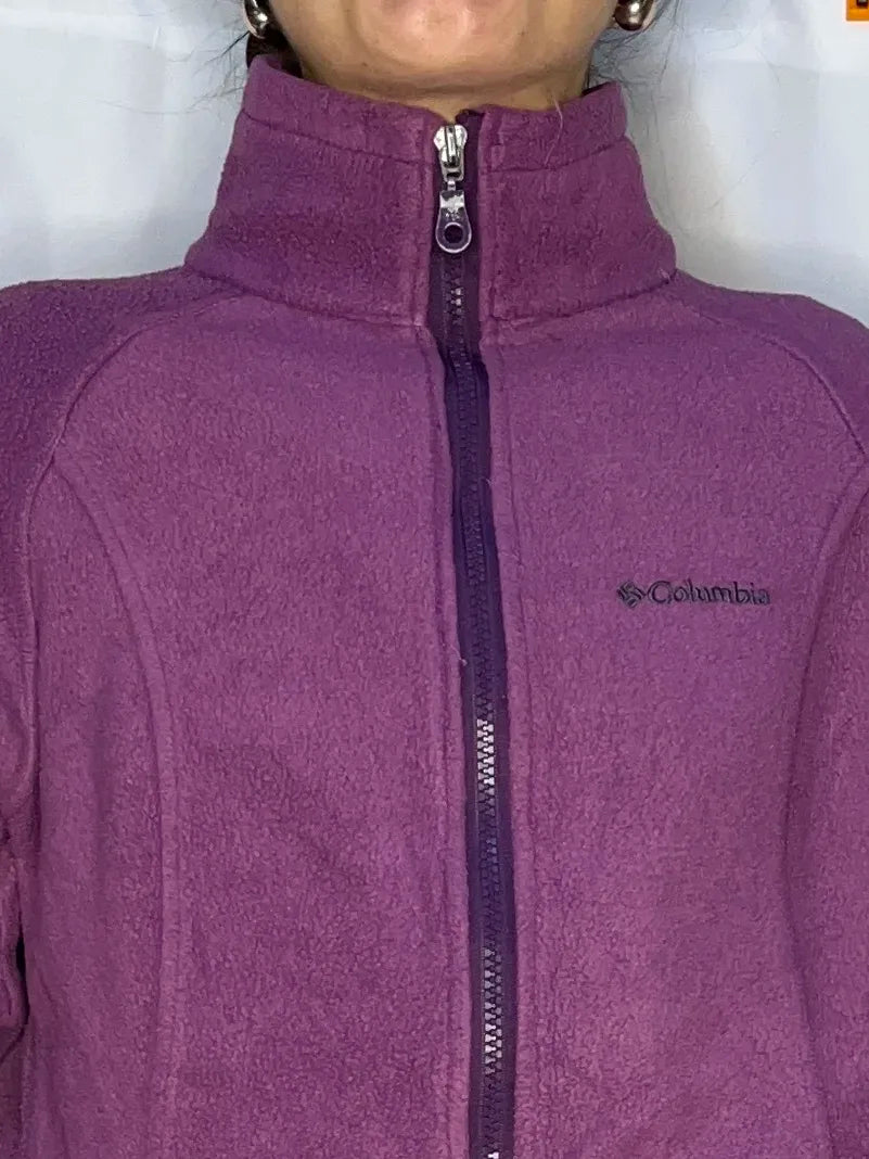 Vintage Columbia Purple Fleece Jacket