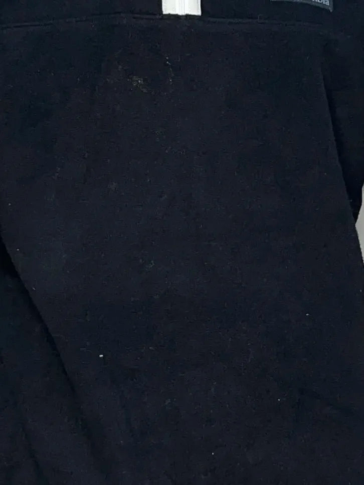 Vintage Columbia Sportswear Company Black Fleece Quarter-zip Pullover