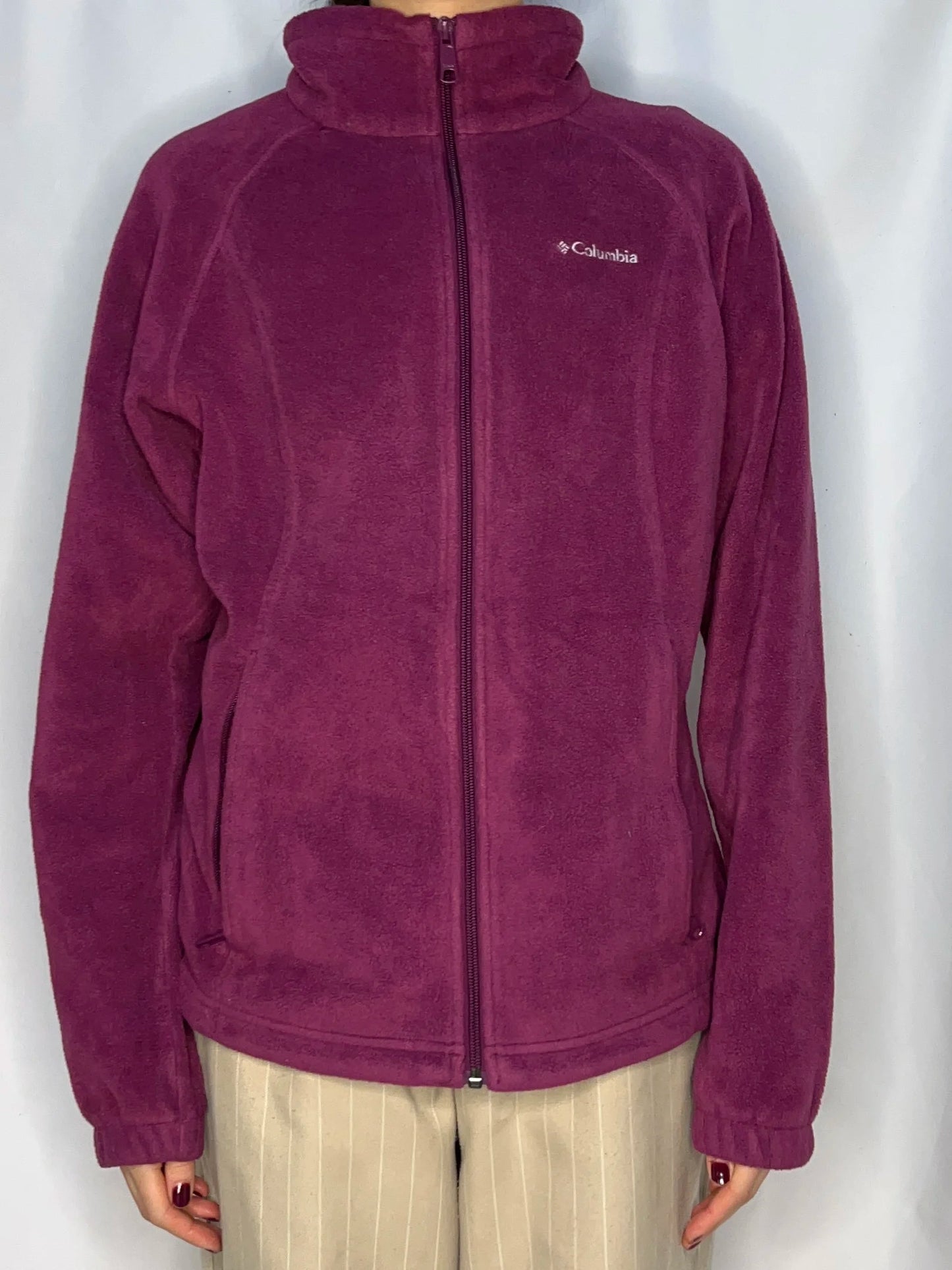 Vintage Columbia Purple Fleece Jacket