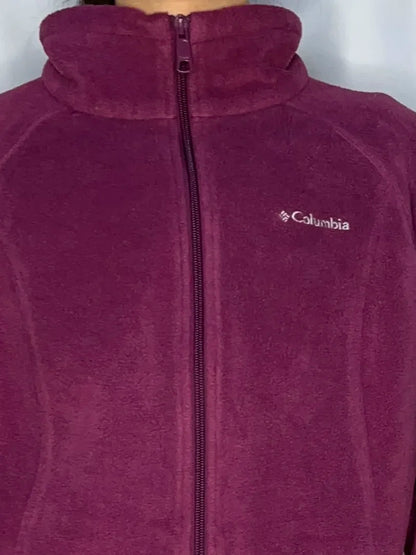 Vintage Columbia Purple Fleece Jacket