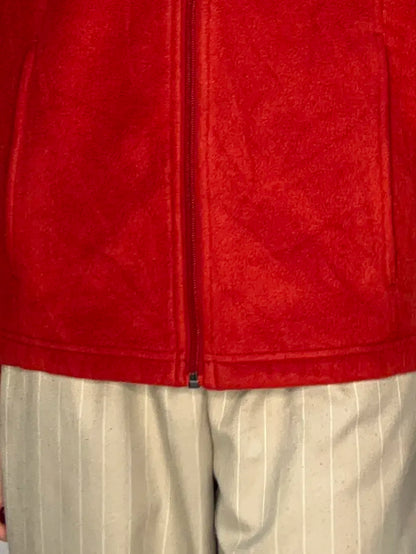 Vintage Columbia Sportswear Red Fleece Jacket