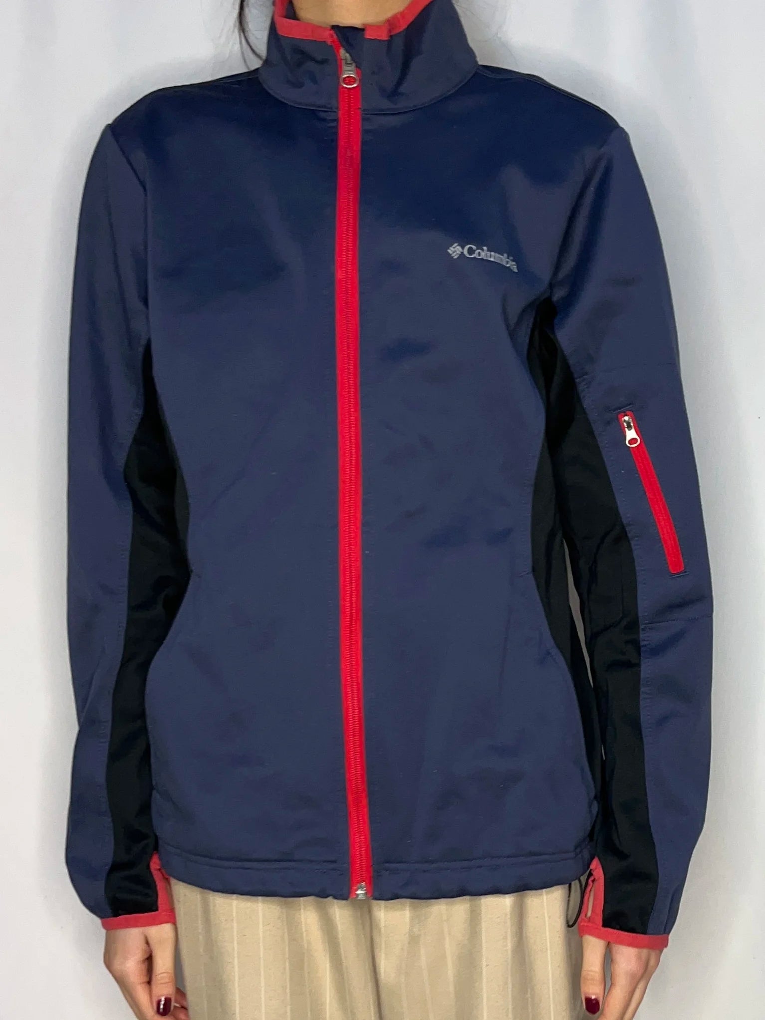 Vintage Columbia Navy Softshell Jacket