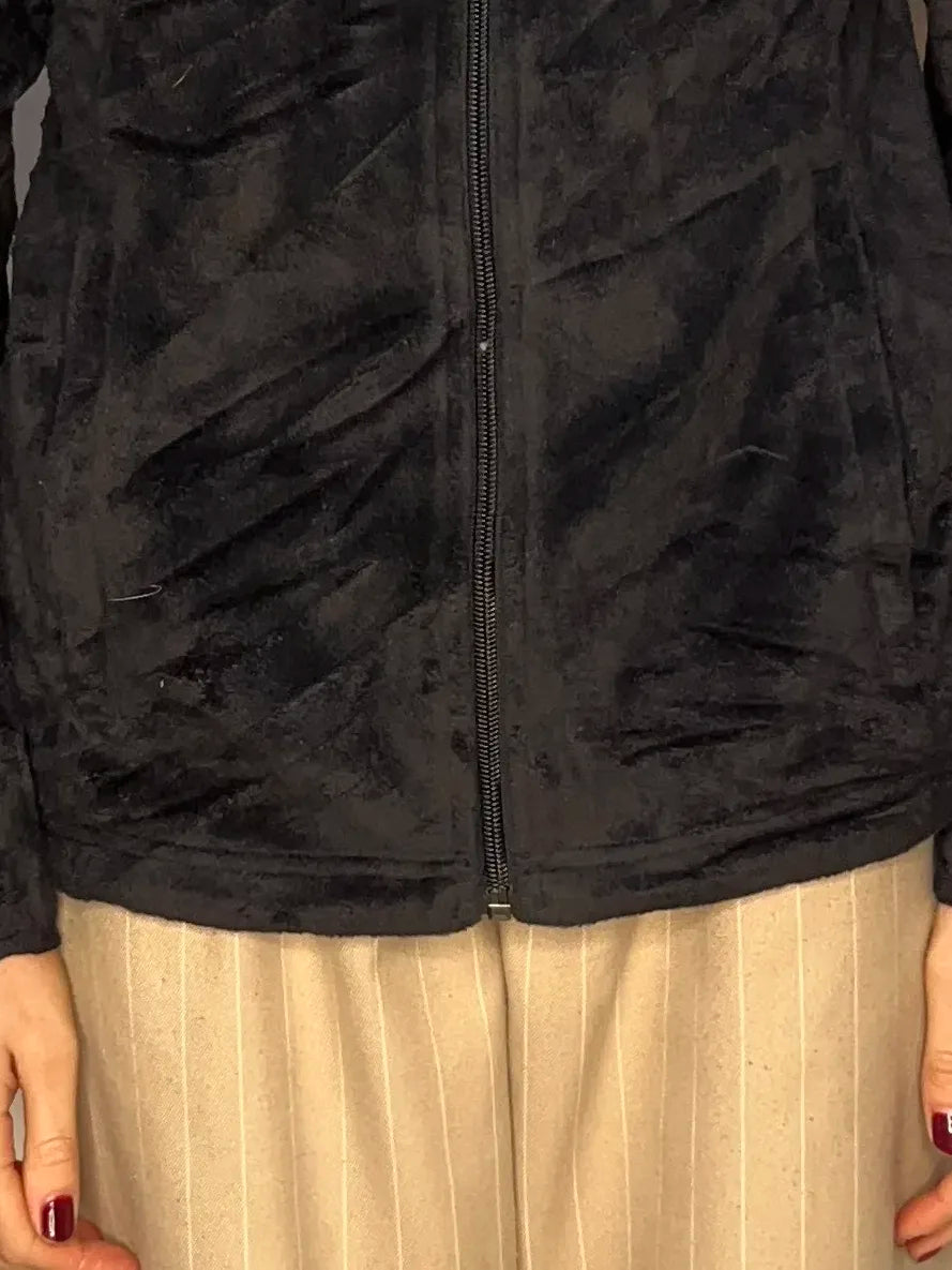 Vintage Columbia Sportswear Company Black Fleece Hoodie Jacket