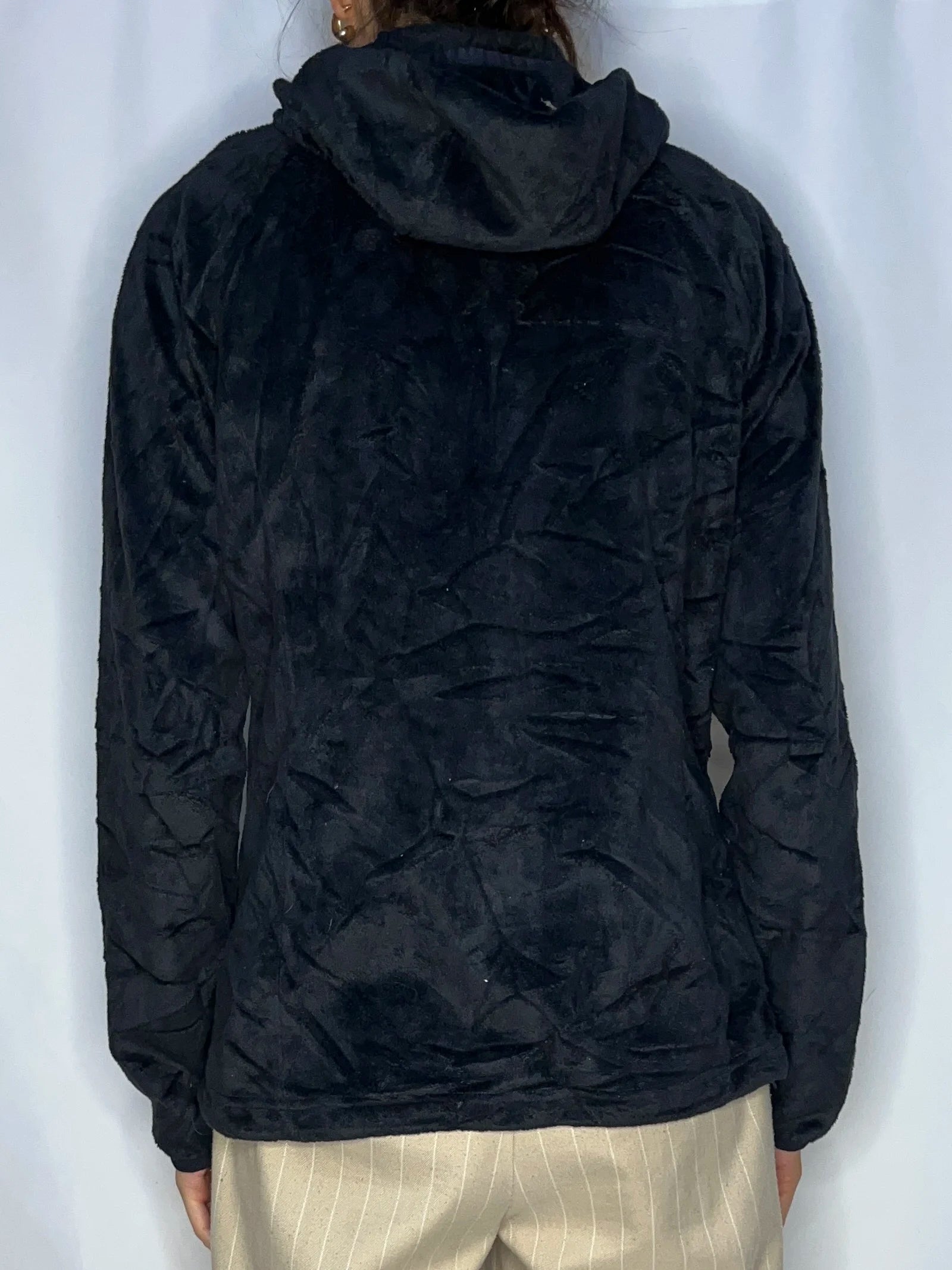 Vintage Columbia Sportswear Company Black Fleece Hoodie Jacket