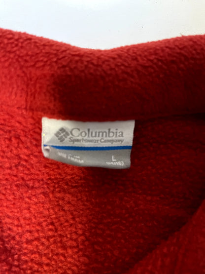 Vintage Columbia Sportswear Red Fleece Jacket