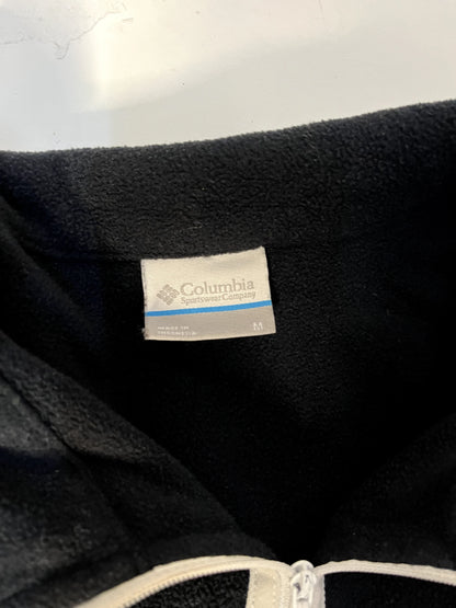 Vintage Columbia Sportswear Company Black Fleece Quarter-zip Pullover