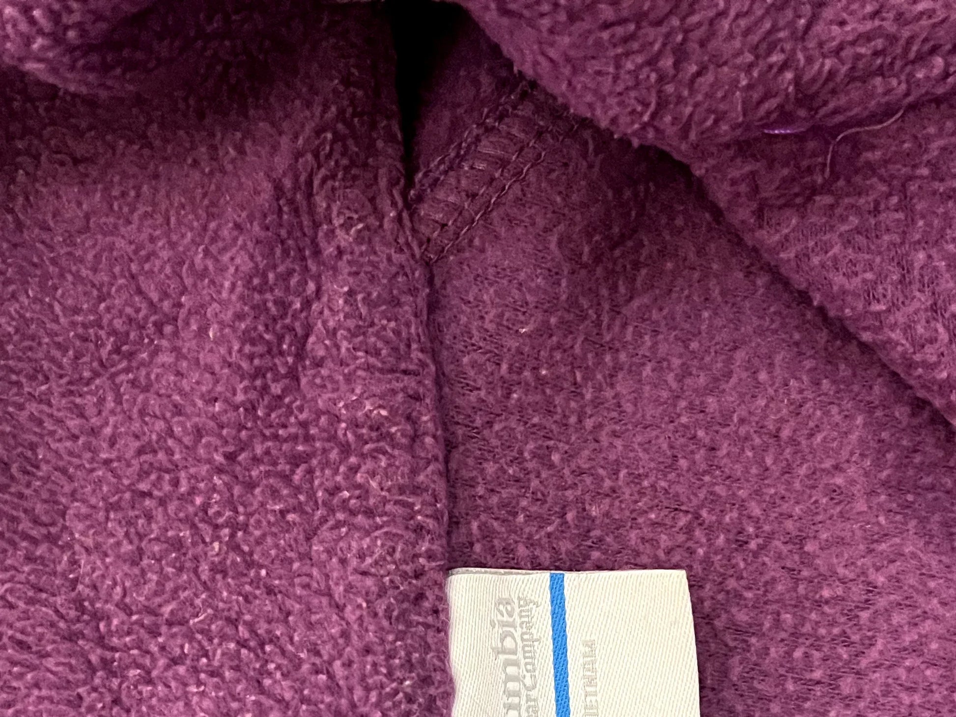 Vintage Columbia Purple Fleece Jacket