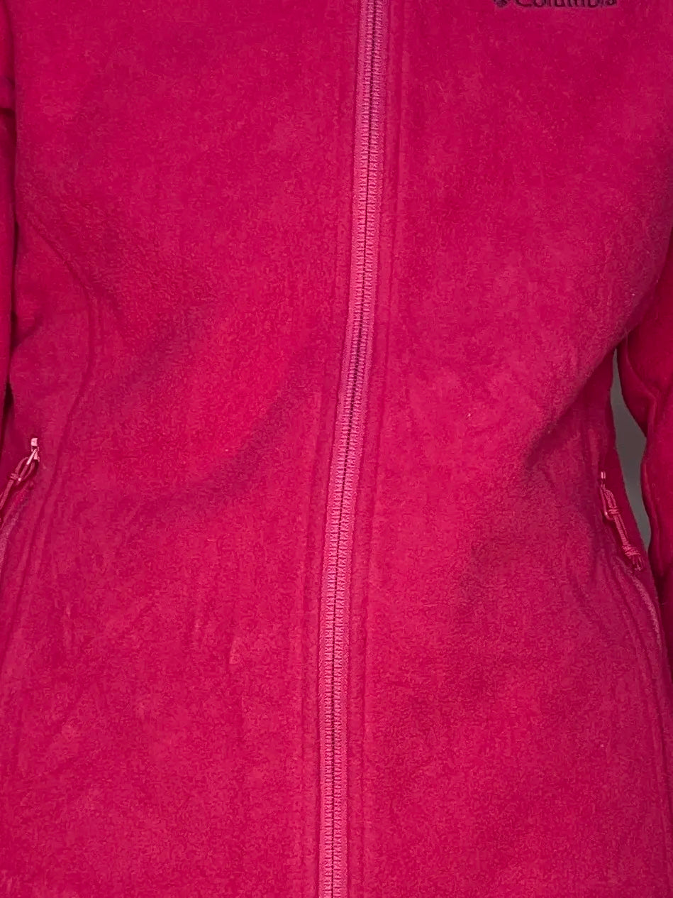 Vintage Columbia Pink Fleece Jacket