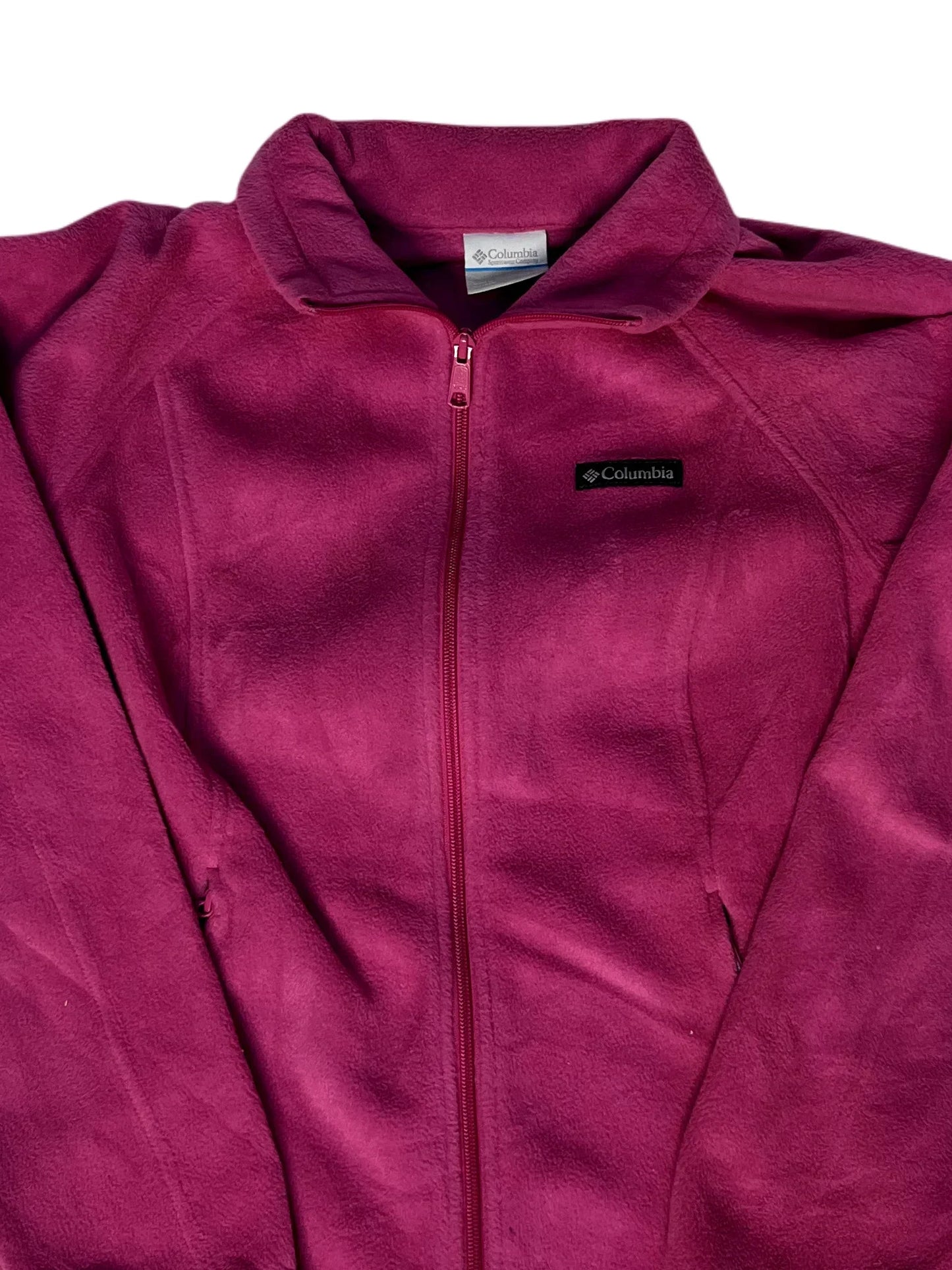Vintage Columbia Pink Fleece Jacket