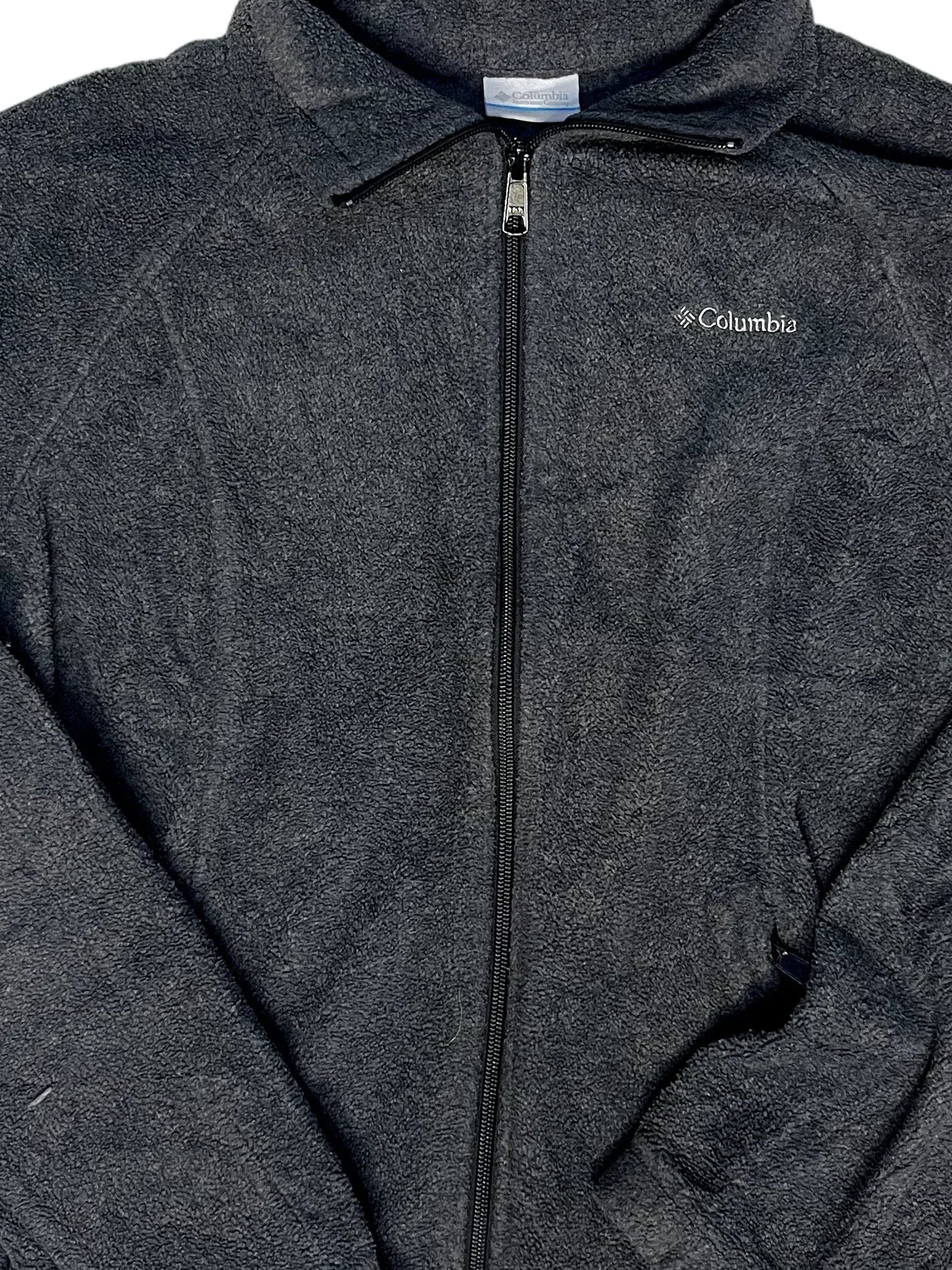Vintage Columbia Gray Fleece Jacket