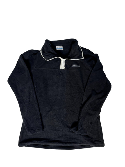 Vintage Columbia Sportswear Company Black Fleece Quarter-zip Pullover