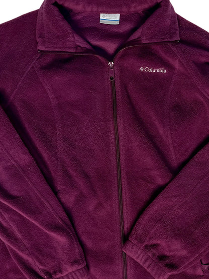 Vintage Columbia Purple Fleece Jacket