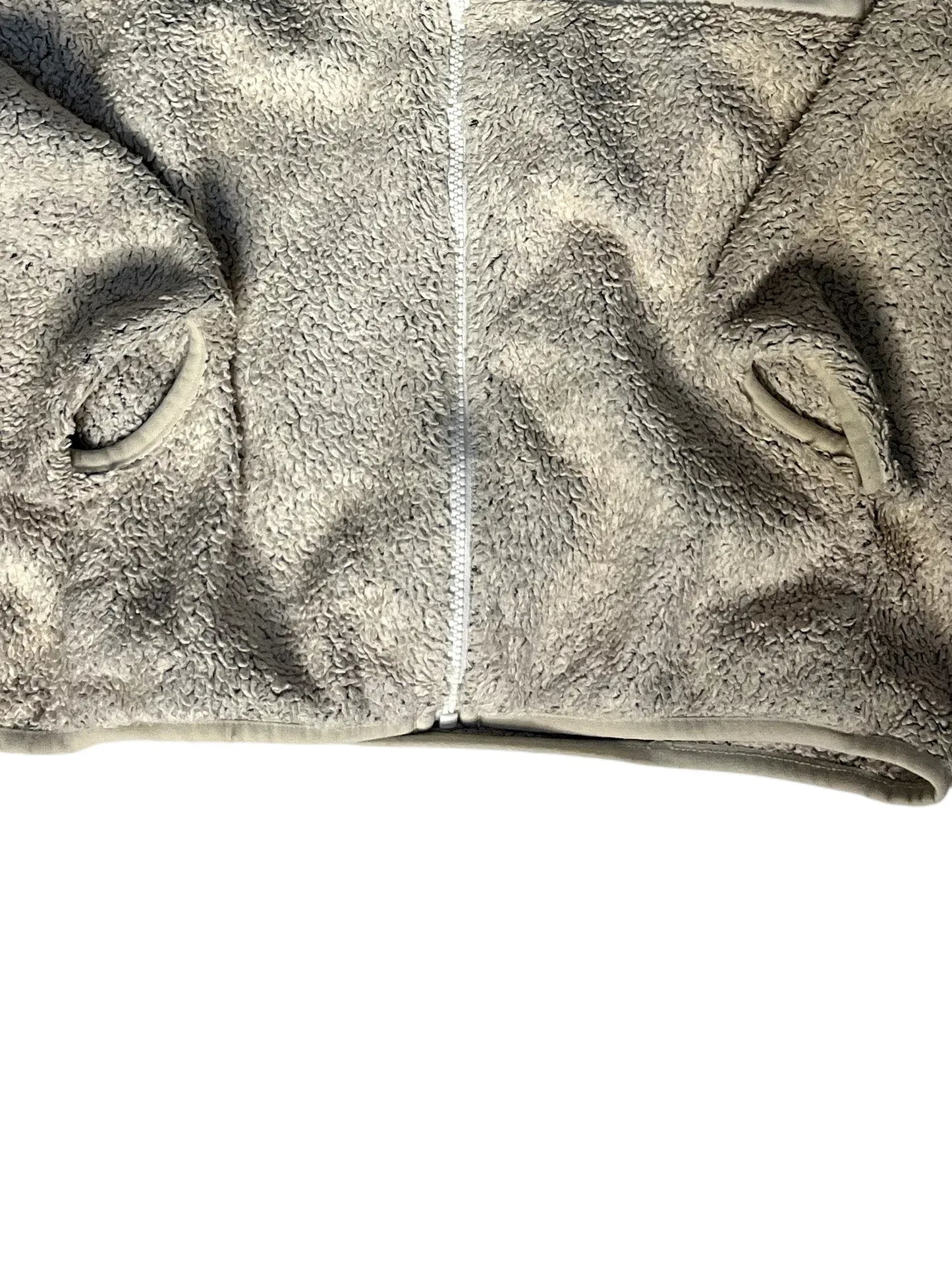 Vintage Columbia Beige Fleece Jacket