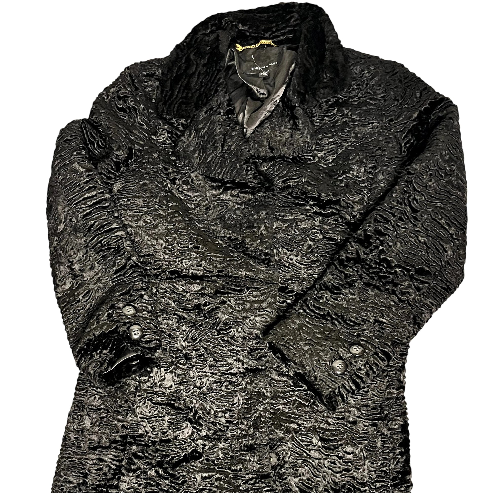 Vintage Jones New York Black Coat