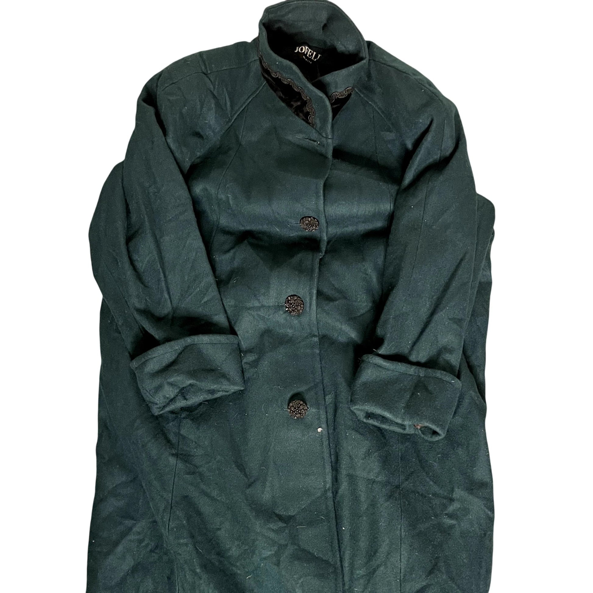 Vintage Jofeld Green Jackets &amp; Cotton Coat
