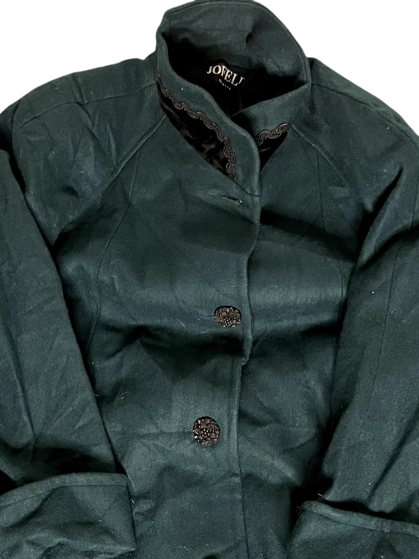 Vintage Jofeld Green Jackets &amp; Cotton Coat