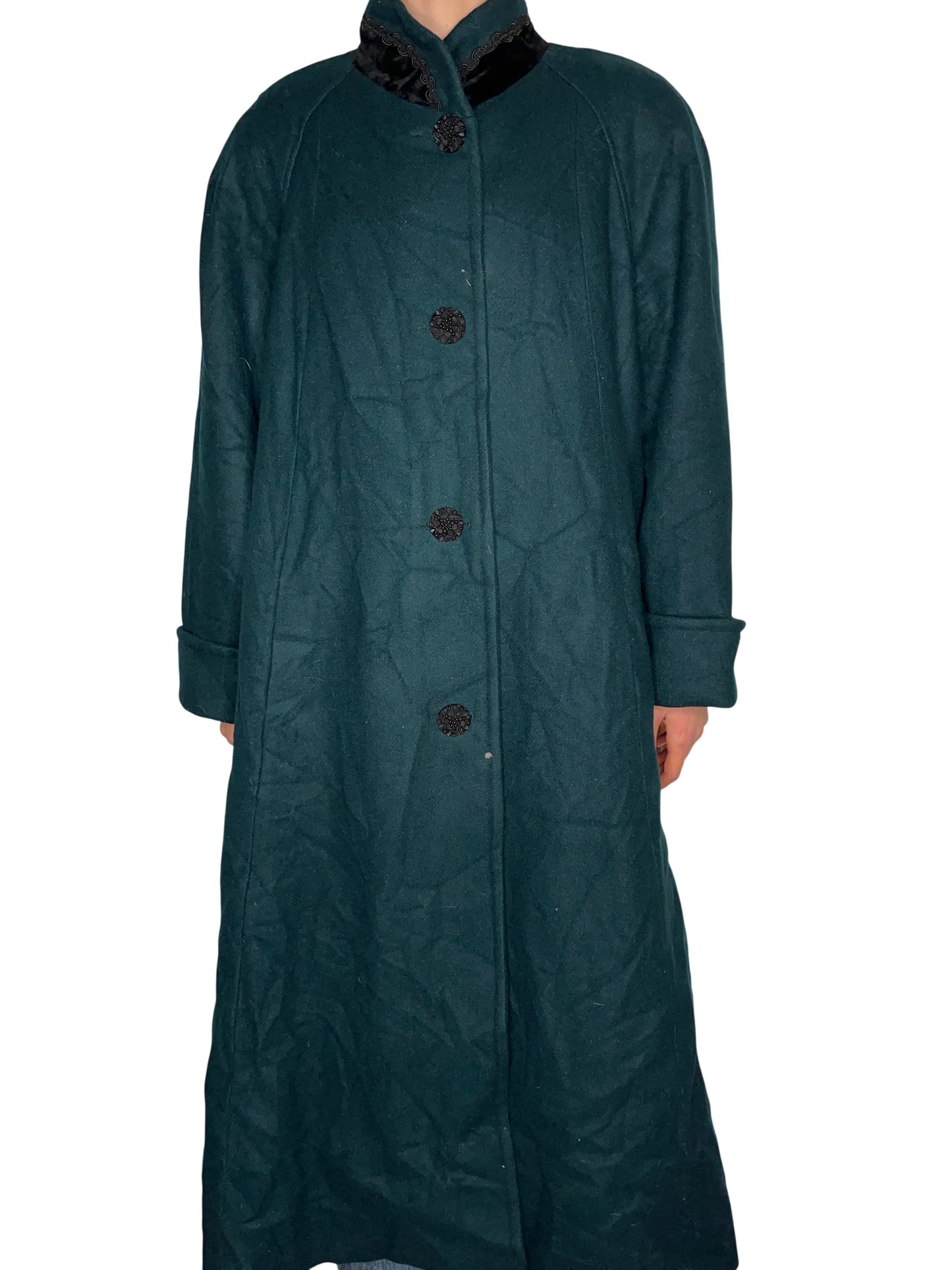 Vintage Jofeld Green Jackets &amp; Cotton Coat