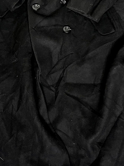 Vintage Harvé Benard Pour La Femme By Gene Co. Holtzman Black Overcoat Coats & Jackets