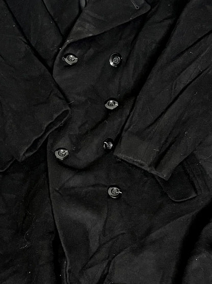 Vintage Harvé Benard Pour La Femme By Gene Co. Holtzman Black Overcoat Coats & Jackets