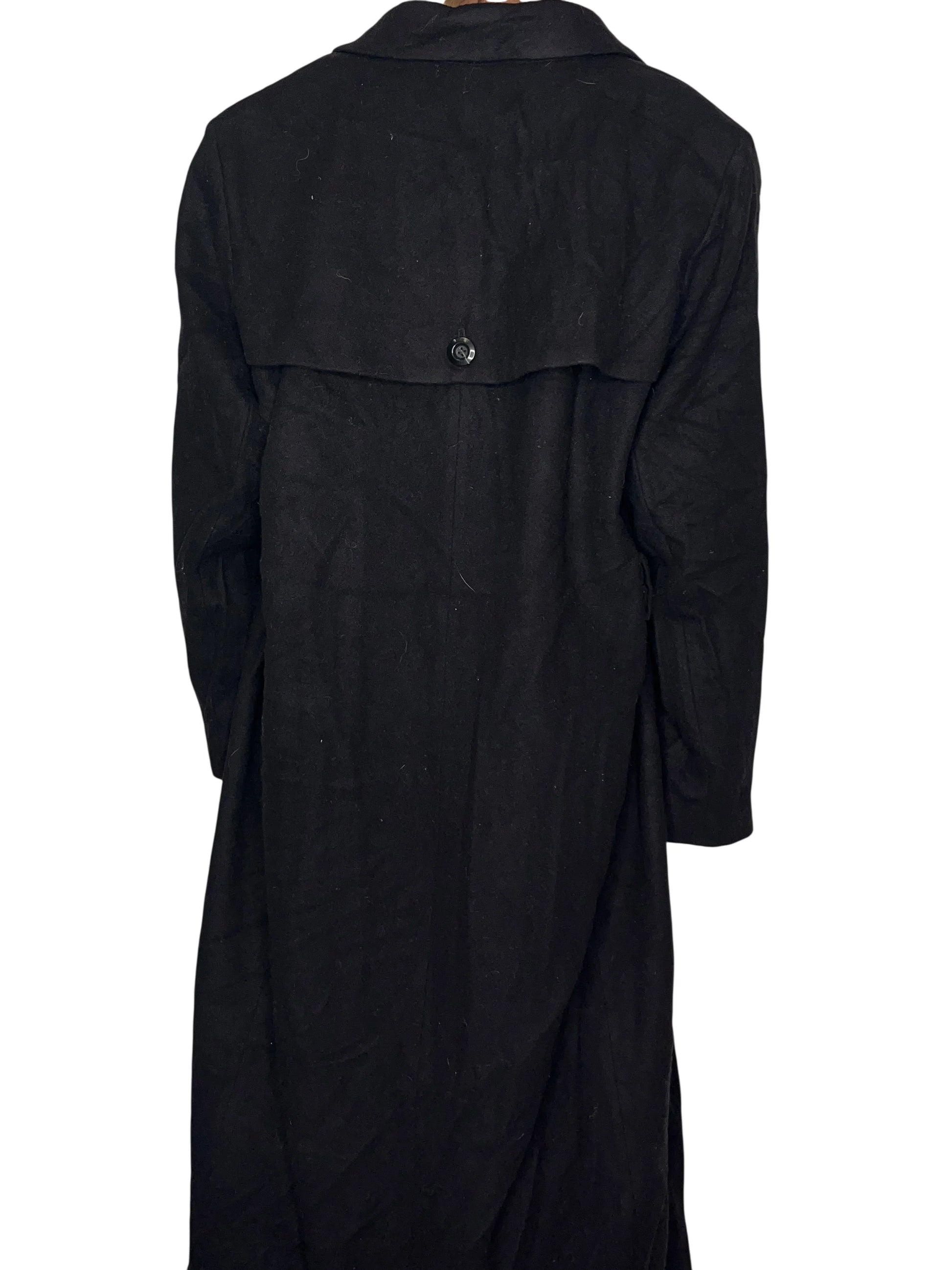 Vintage Harvé Benard Pour La Femme By Gene Co. Holtzman Black Overcoat Coats & Jackets