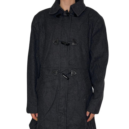 Vintage Nautica Black Overcoat Coats & Jackets