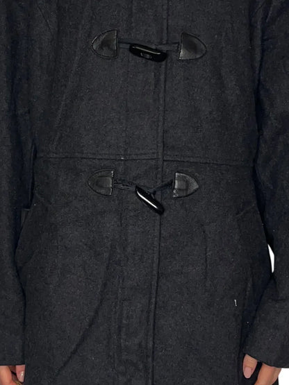 Vintage Nautica Black Overcoat Coats & Jackets