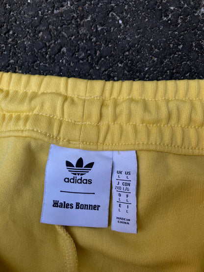 Adidas x Wales Bonner Yellow Tracksuit Pants - Retro Flare Tailored