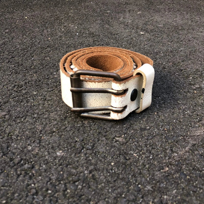 Vintage White Stud Belt - Japan Raes