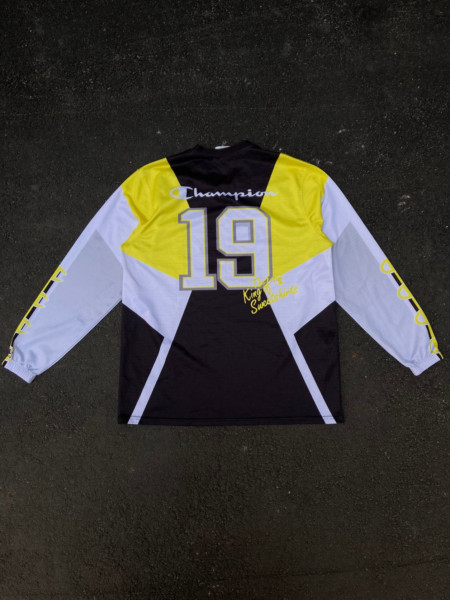 Vintage Champion Graphic Motocross Jersey - The King of Sweatshirts
