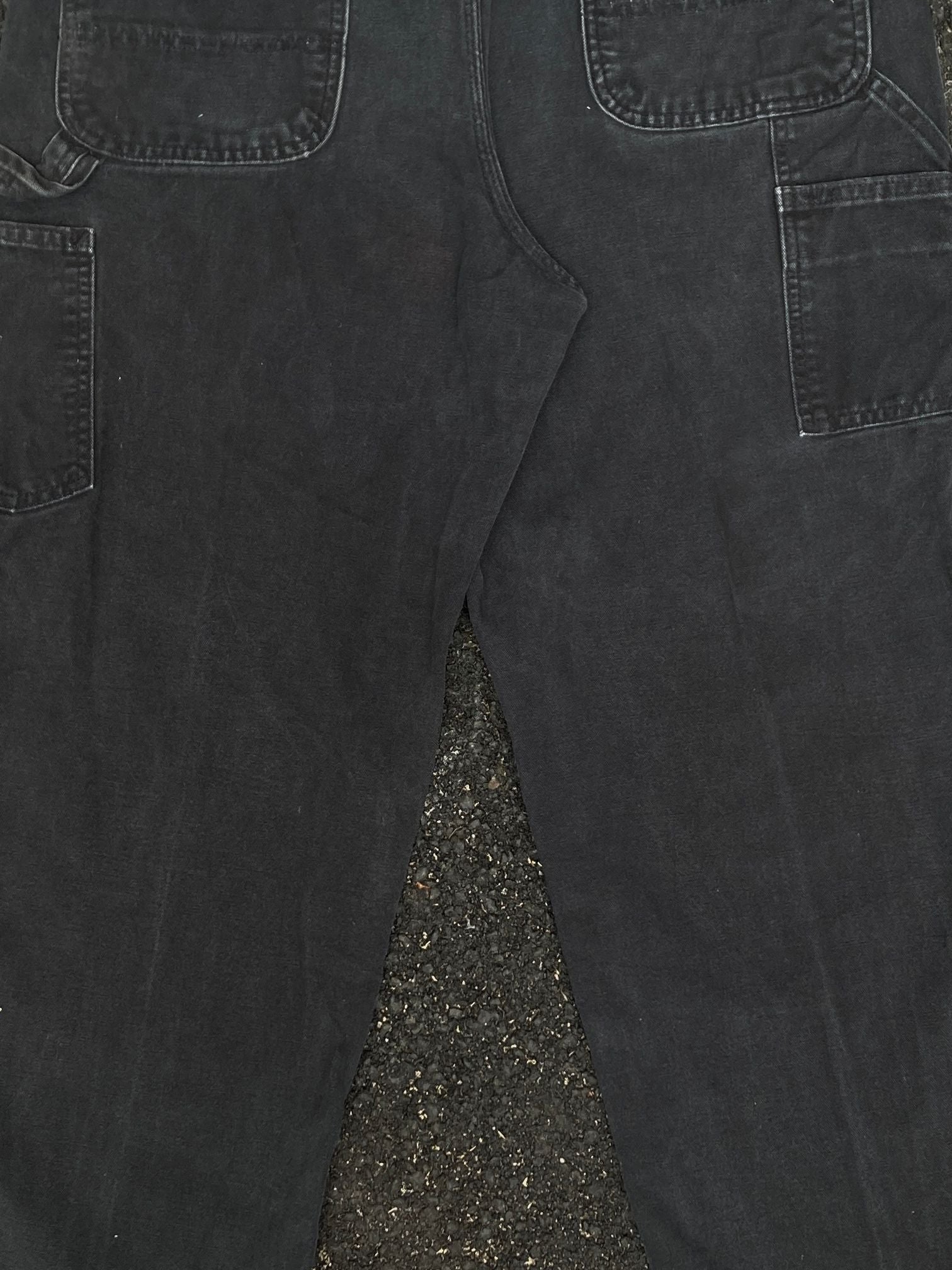 Carhartt Black Carpenter Pants Dungaree fit