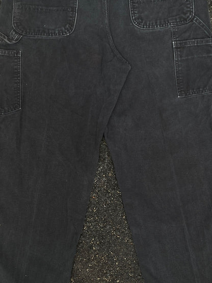 Carhartt Black Carpenter Pants Dungaree fit