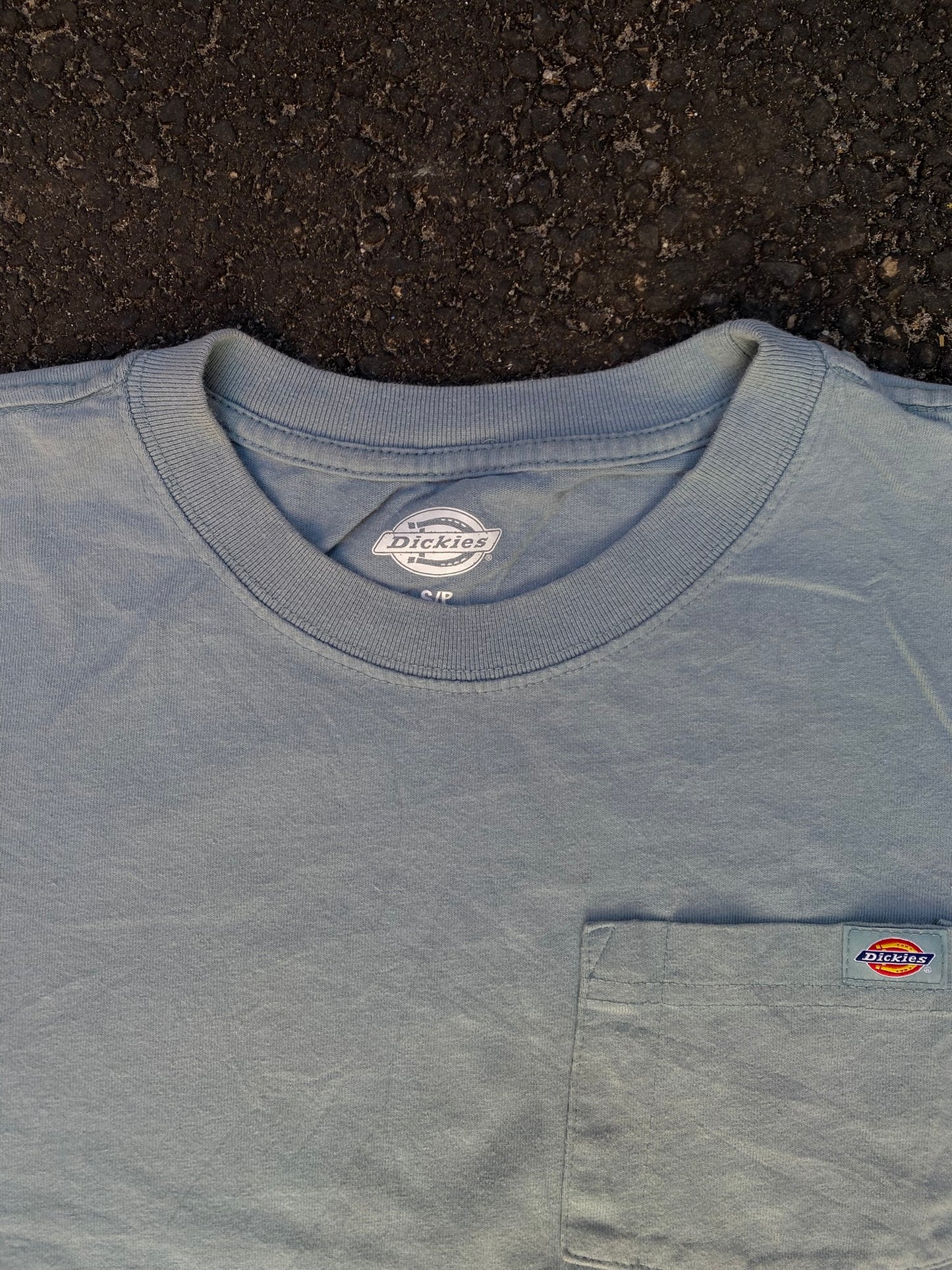 Dickies Pocket Blue T-Shirt