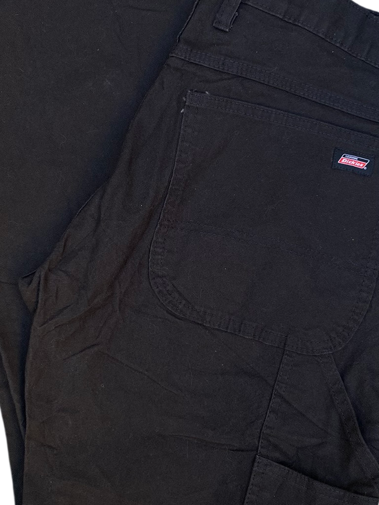 Dickies Black Carpenter Pants - Duck Canvas - Relaxed Fit
