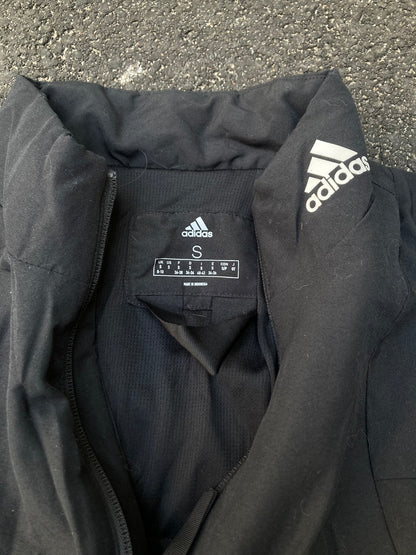 Adidas Performance Cropped Windbreaker Jacket - Black Techwear