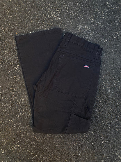 Dickies Black Carpenter Pants - Duck Canvas - Relaxed Fit