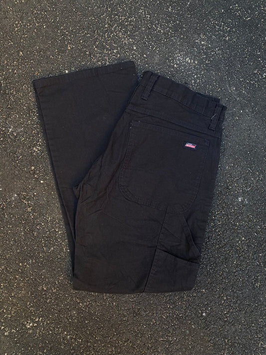 Dickies Black Carpenter Pants - Duck Canvas - Relaxed Fit