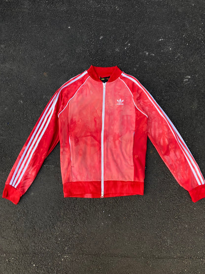 Adidas x Pharrell Williams Hu Holi Superstar Track Jacket - Scarlet Red