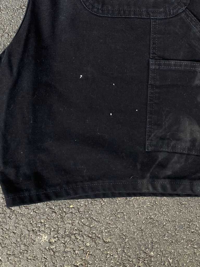 Carhartt Black Canvas Carpenter Shorts