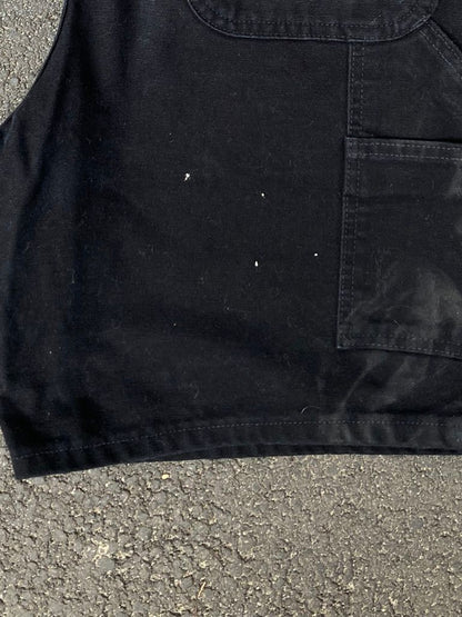 Carhartt Black Canvas Carpenter Shorts
