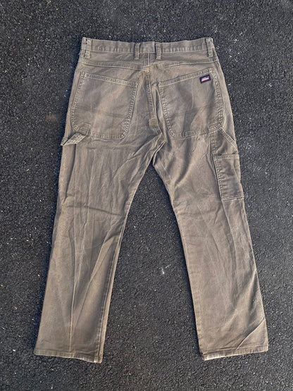 Dickies Carpenter Pants - Faded Brown Canvas