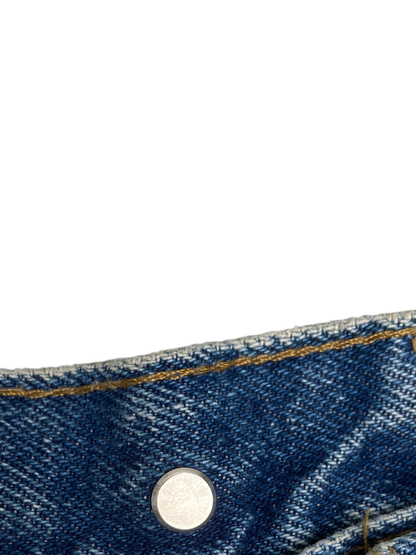 Carhartt Blue Double knee Dungaree fit