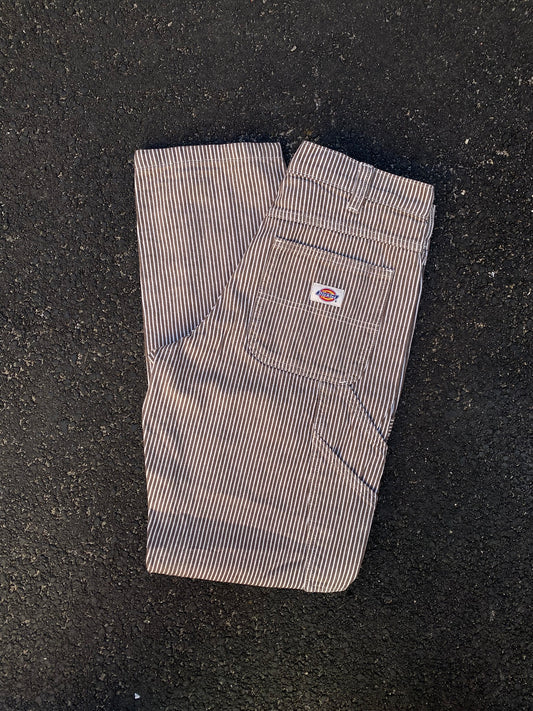 Dickies Garyville Carpenter Pants - Hickory Stripe