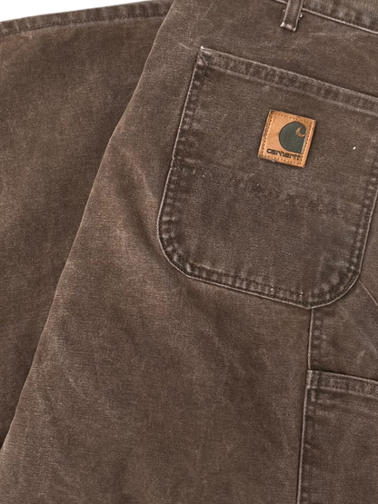 Carhartt Carpenter Pants - Made in USA Brown 2000