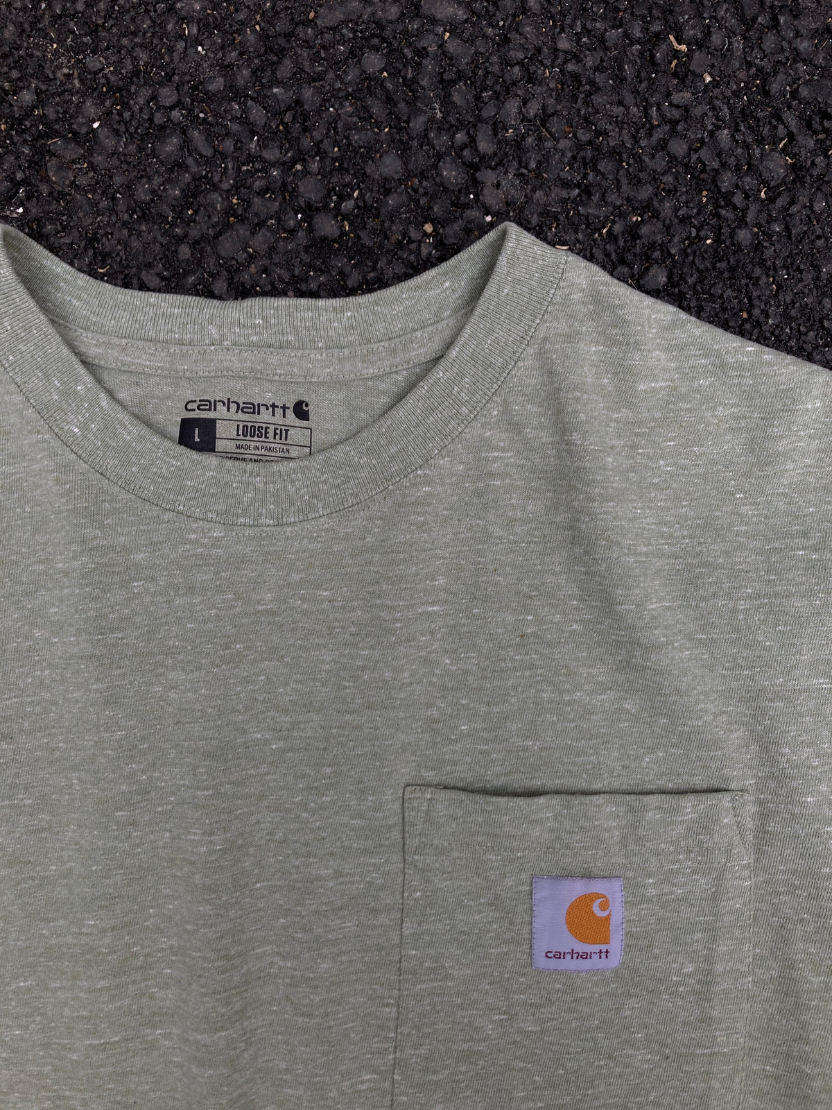 Carhartt Green Loose fit Logo T-shirt