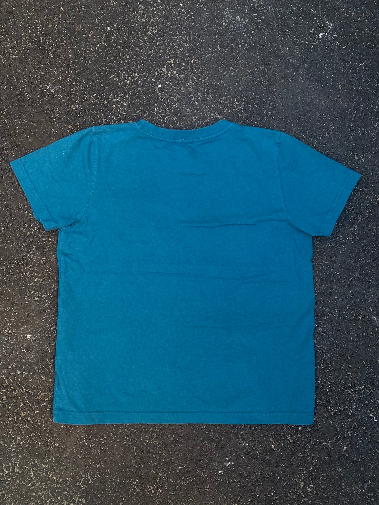 Dickies Teal Blue Pocket Tee - XL - Heavyweight Cotton Boxy Fit