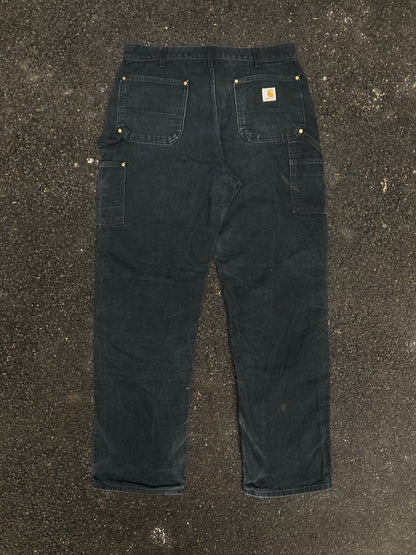 Vintage Carhartt Black Double Knee Made in USA Loose original fit Jeans