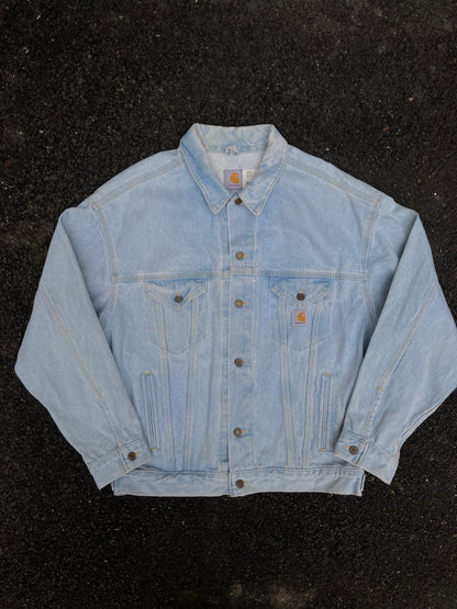 Vintage Carhartt Made in USA Denim Jacket